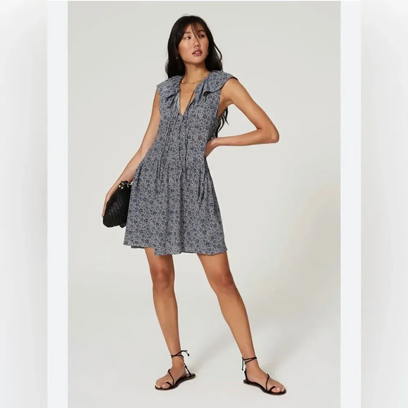 Rebecca Taylor Vine Printed Dress - Picture 1 of 12